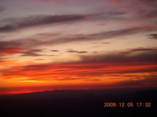 Blythe (BLH) fly-in - sunset