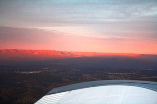 Sean's pictures - aerial sunset