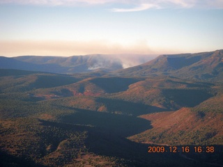 aerial - canyon near Payson