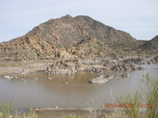 Bagdad run, green after the rain