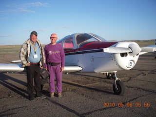 LaVar and Adam and N4372J at Canyonlands (CNY)