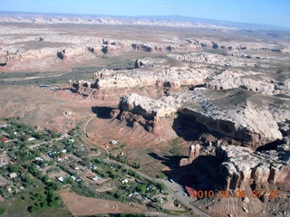 28 776. aerial - near Bluff, Utah