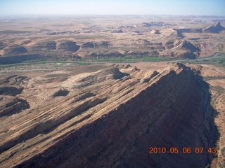 39 776. aerial - near Bluff, Utah