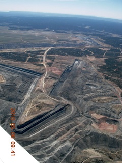 67 776. aerial - mine in northeast Arizona