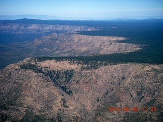 78 776. aerial - Mogollon Rim near Payson