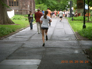 Princeton reunions - 5 Km runner