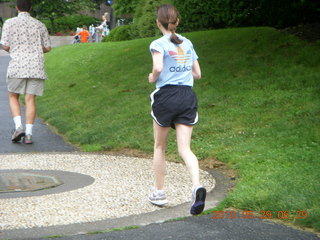 Princeton reunions - 5 Km runner