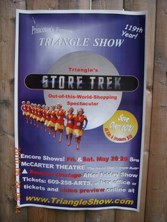 Princeton reunions - Triangle show sign