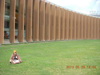 Princeton reunions - P-rade - cool back-to-nature, bare-feet shoes