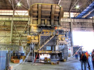 Bagdad Mine tour - Kristina