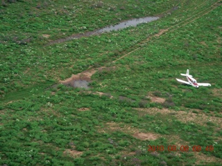 flight from T-or-C to Phoenix with Ken - aerial - N4372J crash site