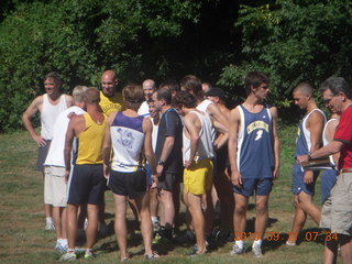 CHS XC 2010 - Bruch with Mike Berry pictures, Coach Sexton