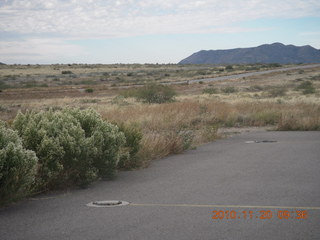 Elizabeth (hard to see) running at Bagdad