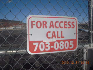 23 7ex. Zion National Park trip - gate access at Saint George Airport (SGU)