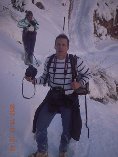 67 7ex. Zion National Park trip - Hidden Canyon hike - Sheri and Luiz