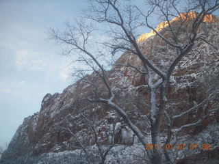28 7f1. Zion National Park trip - dawn