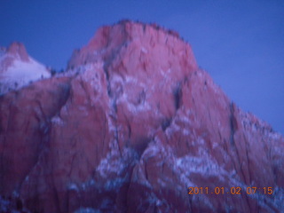 1 7f2. Zion National Park trip - pre-dawn