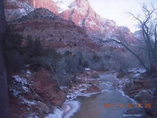 9 7f2. Zion National Park trip - pre-dawn