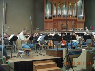 Beethoven #9 orchestral rehearsal