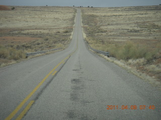 drive to Anticline Overlook