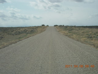 dirt road drive from Anticline Overlook