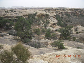 217 7j8. Canyonlands Needles Pothole Point hike