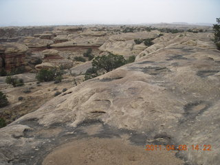 219 7j8. Canyonlands Needles Pothole Point hike