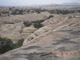 221 7j8. Canyonlands Needles Pothole Point hike