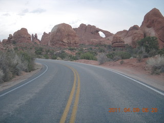 9 7j9. Arches National Park drive