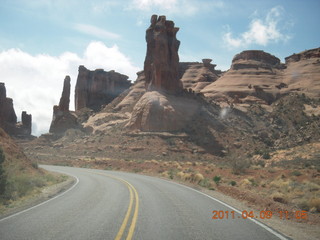 144 7j9. Arches National Park drive