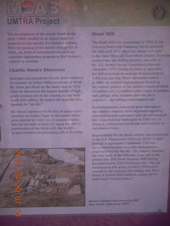 14 7ja. drive to CNY - UMTRA project sign