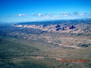 34 7ja. aerial - CNY to Cedar Mountain - San Rafael Reef