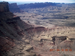 60 7ja. aerial - Mexican Mountain airstrip area