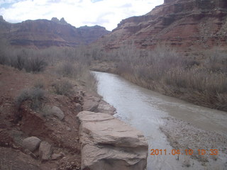 118 7ja. Mexican Mountain airstrip run - river