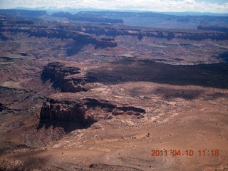 164 7ja. aerial - Dirty Devil to Hite