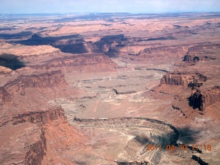 166 7ja. aerial - Dirty Devil to Hite