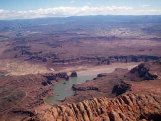 185 7ja. aerial - Dirty Devil to Hite