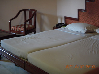 India - hotel beds