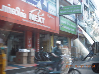 India - driving to Puducherry (Pondicherry)