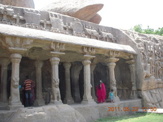 India - Mamallapuram - bas relief area