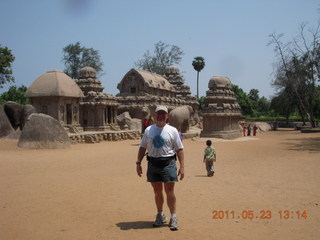 India - Mamallapuram - Adam - animal sculptures and temples
