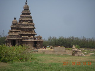 India - Mamallapuram - Bay of Bengal - ancient temple