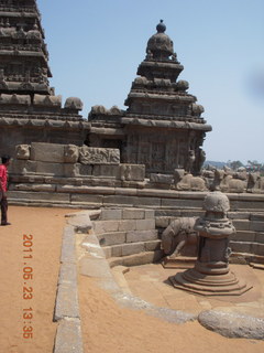 India - Mamallapuram - Bay of Bengal - ancient temple