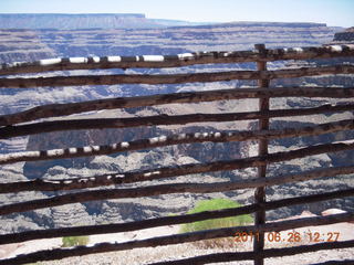 Guano Point view through fence