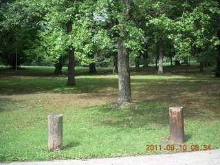 Cheltenham Cross Country - Curtis Arboretum - new-course views (in reverse order as I ran the loop backwards)