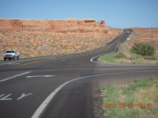Page Airport (PGA) to Wahweap Marina run - Glen Canyon Dam Bridge
