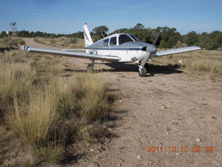 642 7qa. N8377W at Cedar Mountain airstrip