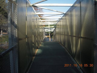 new bridge under construction at Tempe Town Lake