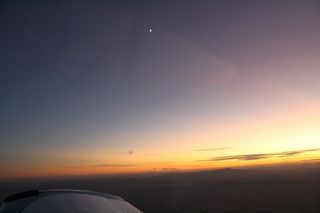 Sean's pictures - aerial sunset