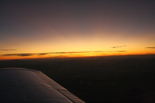 Sean's pictures - aerial sunset
